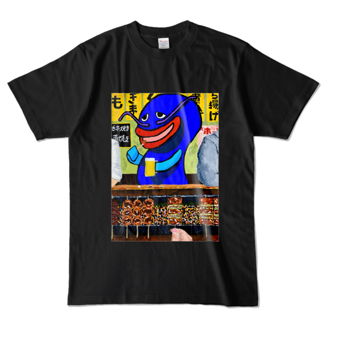 カラーTシャツ - L - ブラック (濃色)