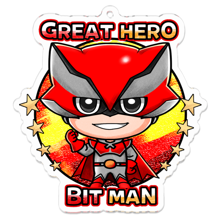 アクリルキーホルダー - 70 x 70 (mm)