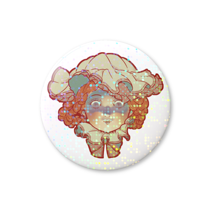 ホログラム缶バッジ - 44mm
