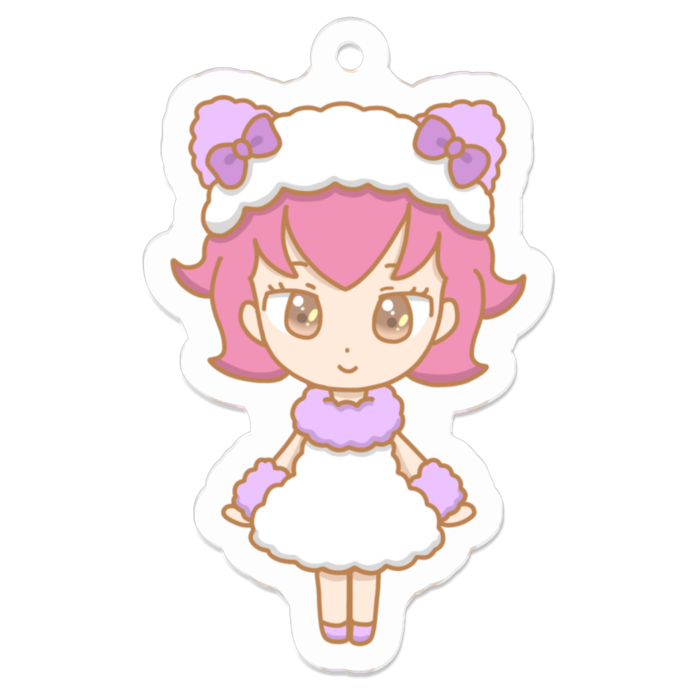 アクリルキーホルダー - 50 x 50 (mm)