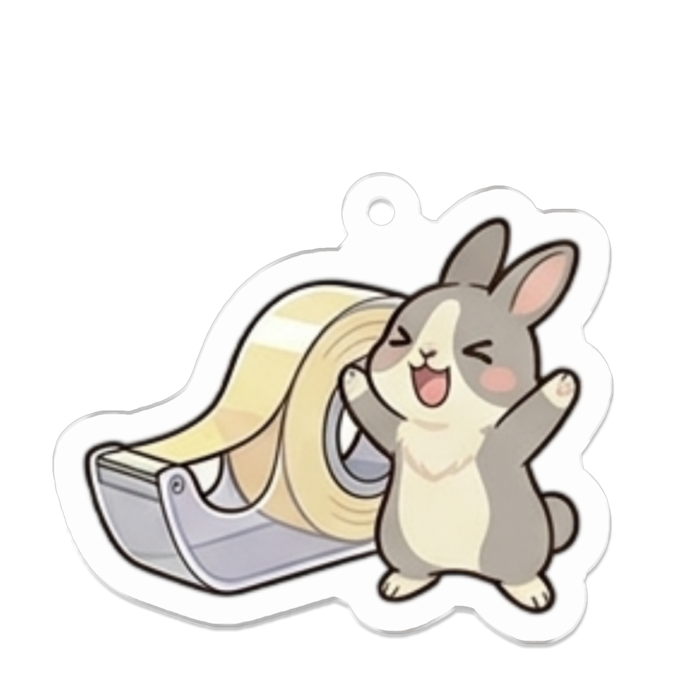 アクリルキーホルダー - 50 x 50 (mm)(1)