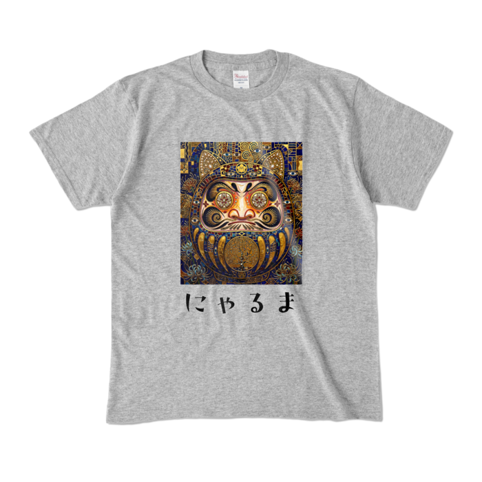 カラーTシャツ - M - 杢グレー (濃色)