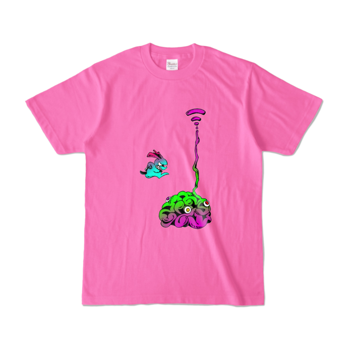 カラーTシャツ - S - ピンク (濃色)(1)