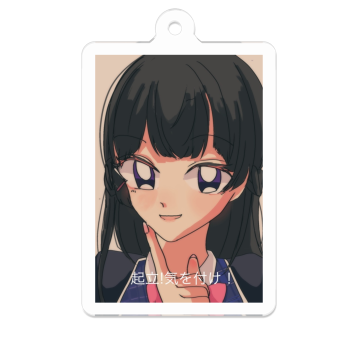 アクリルキーホルダー - 50 x 50 (mm)