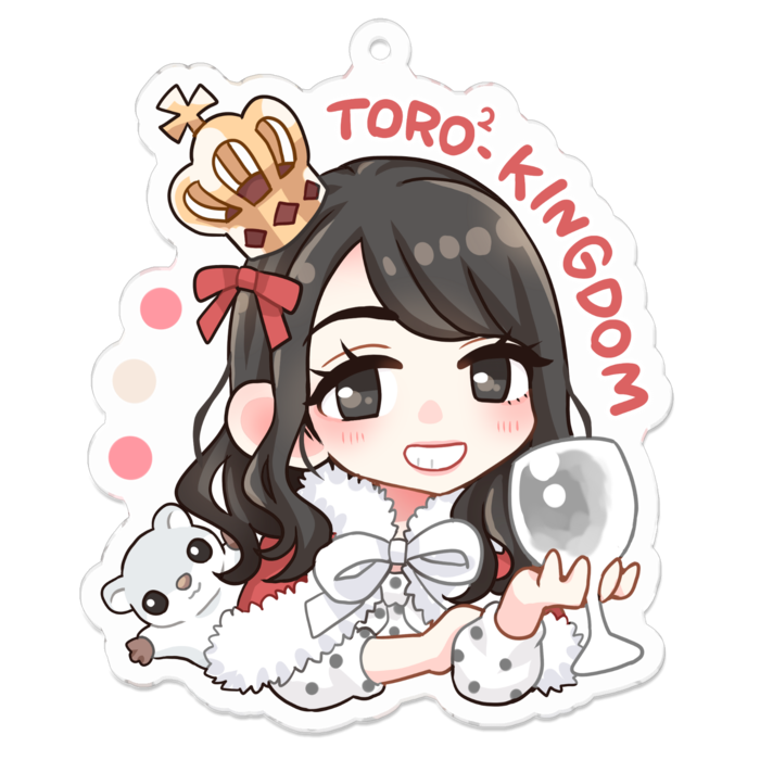 アクリルキーホルダー - 70 x 70 (mm)