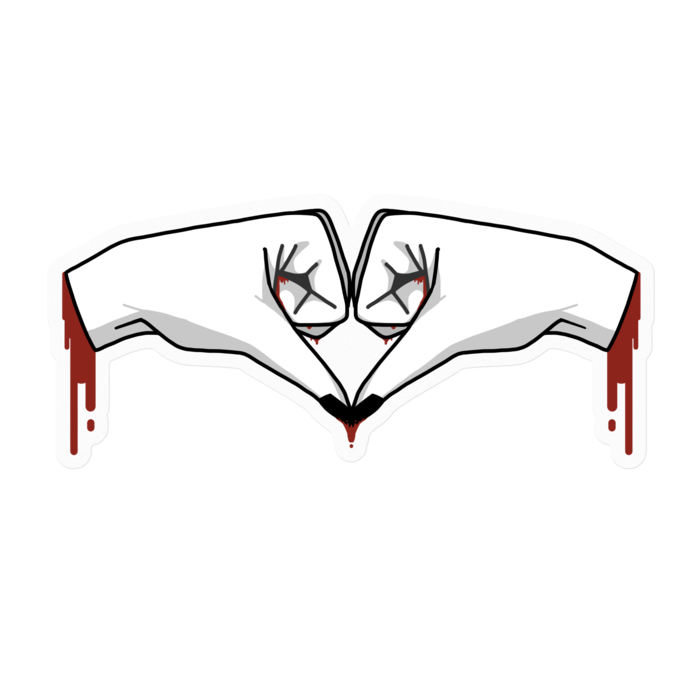 ステッカー - 100 x 100 (mm)(1)