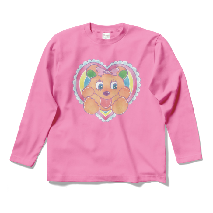 ロングスリーブTシャツ - S - ピンク