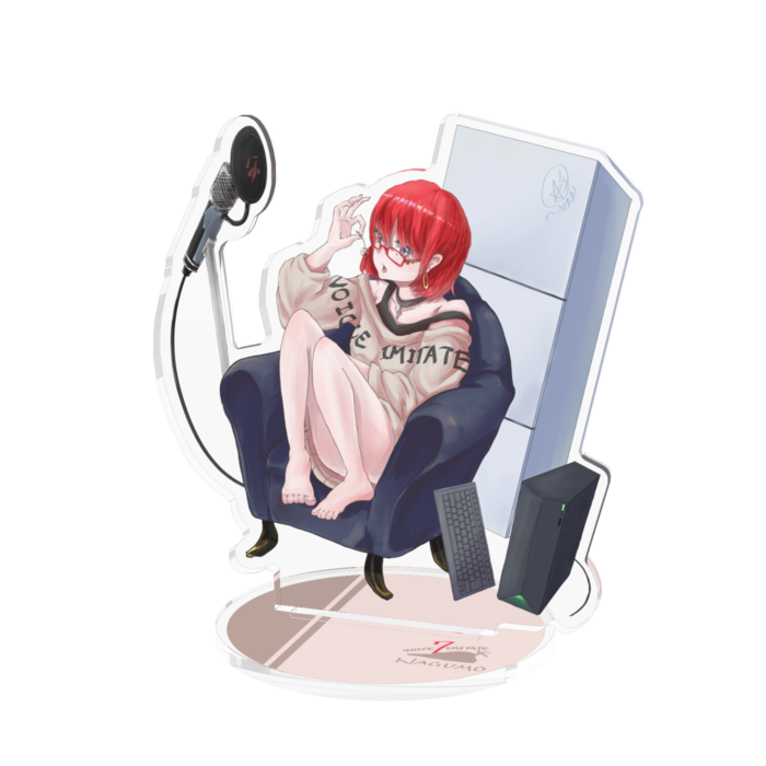 オフなぐ(メガネver)アクリルフィギュア - 100x100mm(1)