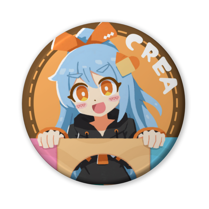 ひょっこり♪キャラ缶バッチ（クレア）