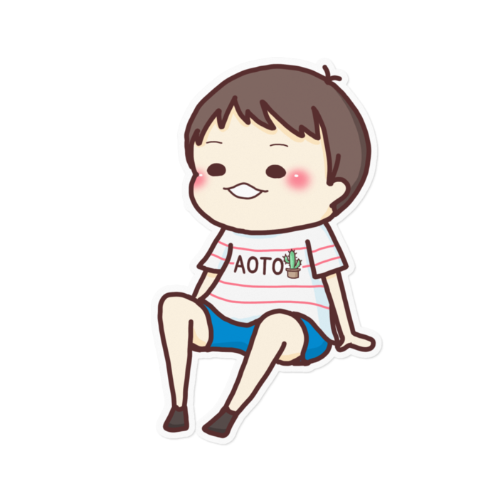 ステッカー - 160 x 160 (mm)