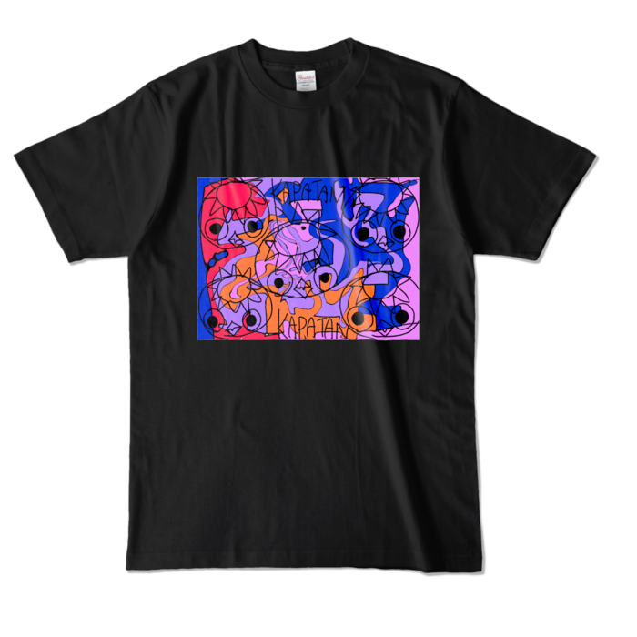 カラーTシャツ - L - ブラック (濃色)