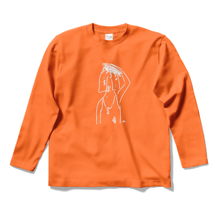 ロングスリーブTシャツ - S - オレンジ