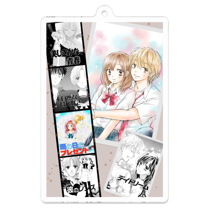 アクリルキーホルダー（コーティング） - 70 x 70 (mm)