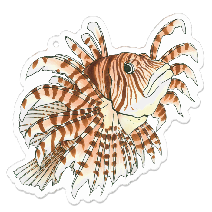 アクリルキーホルダー - 70 x 70 (mm)