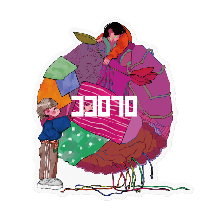 ステッカー - 100 x 100 (mm)(1)