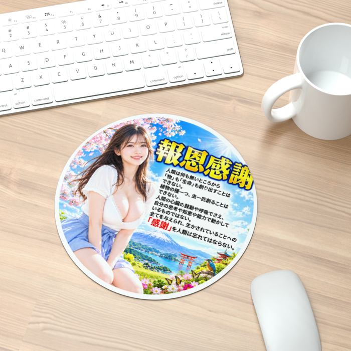 マウスパッド - 丸型