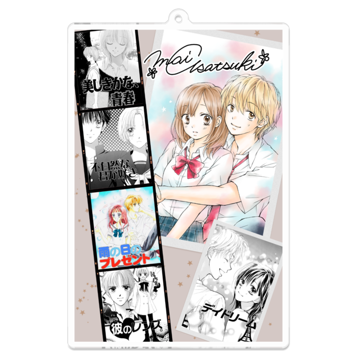 アクリルキーホルダー（コーティング） - 100 x 100 (mm)