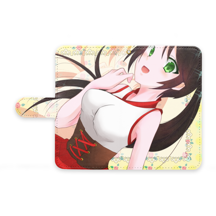 手帳型Androidケース - M - ストラップ穴 あり