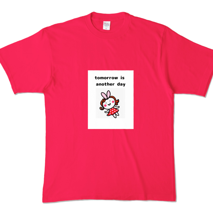 カラーTシャツ - XL - ホットピンク (濃色)