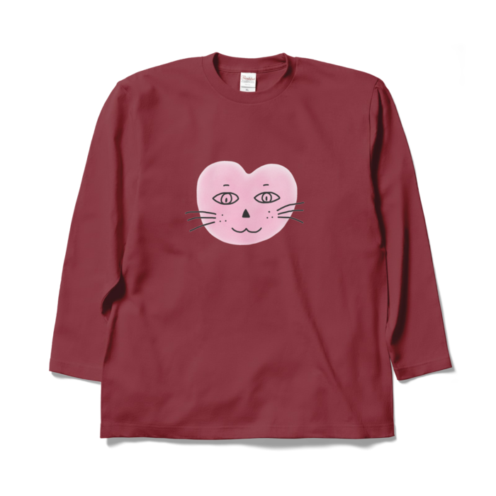 ロングスリーブTシャツ - XL - バーガンディ