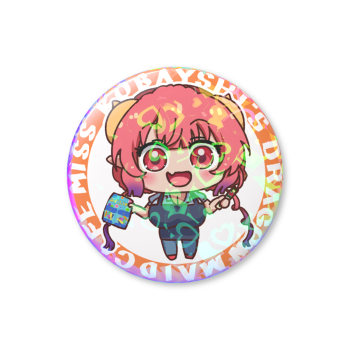 ホログラム缶バッジ - 76mm