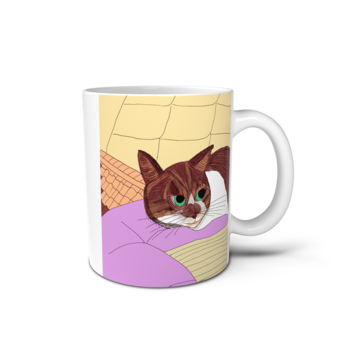 マグカップ - 直径 8 cm / 高さ 9.5 cm