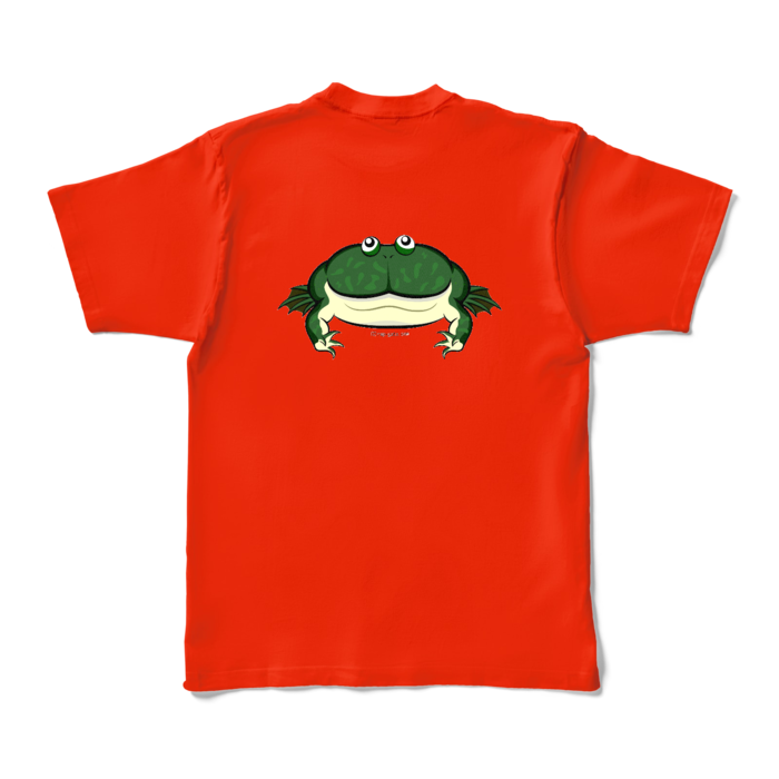 カラーTシャツ - XL - レッド (濃色)