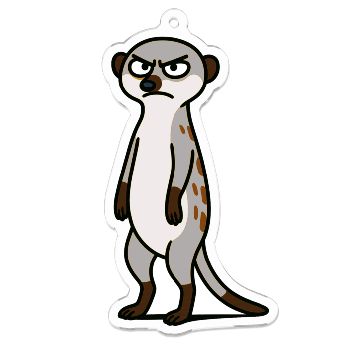 アクリルキーホルダー - 70 x 70 (mm)