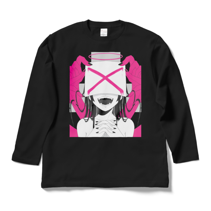 ロングスリーブTシャツ - L - ブラック