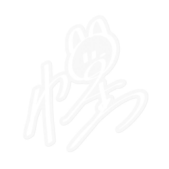 ステッカー - 100 x 100 (mm)