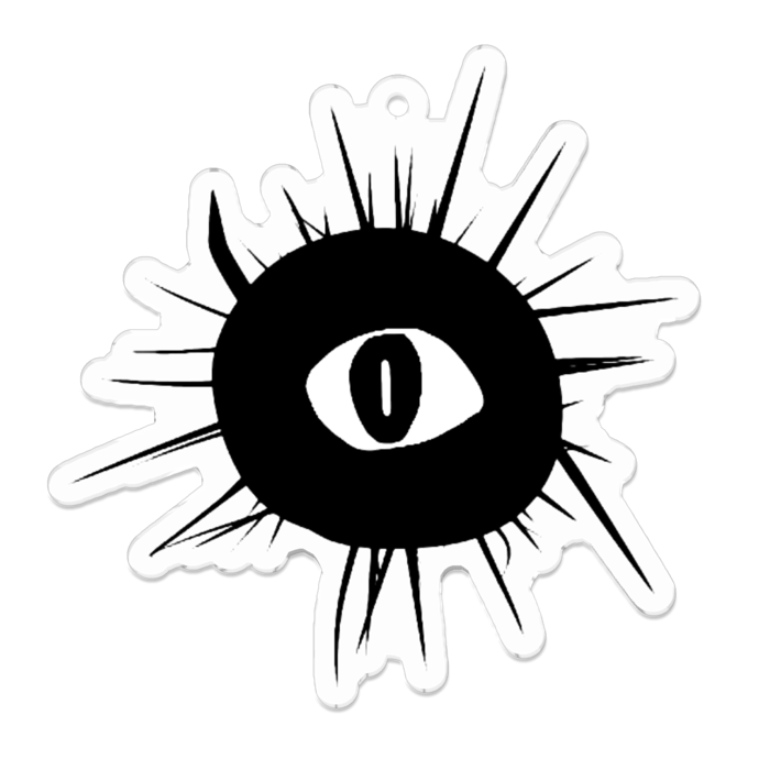 アクリルキーホルダー - 70 x 70 (mm)