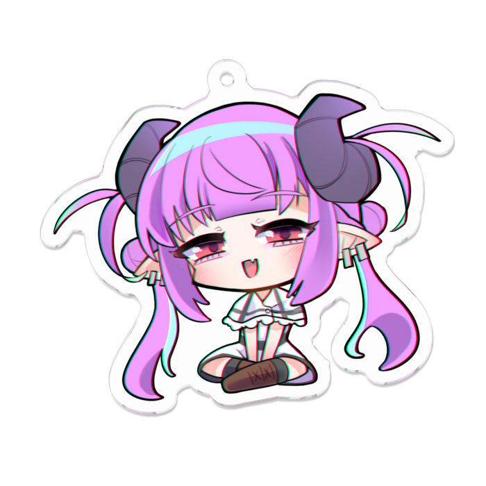 アクリルキーホルダー - 70 x 70 (mm)