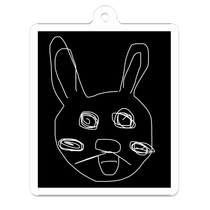 アクリルキーホルダー - 50 x 50 (mm)