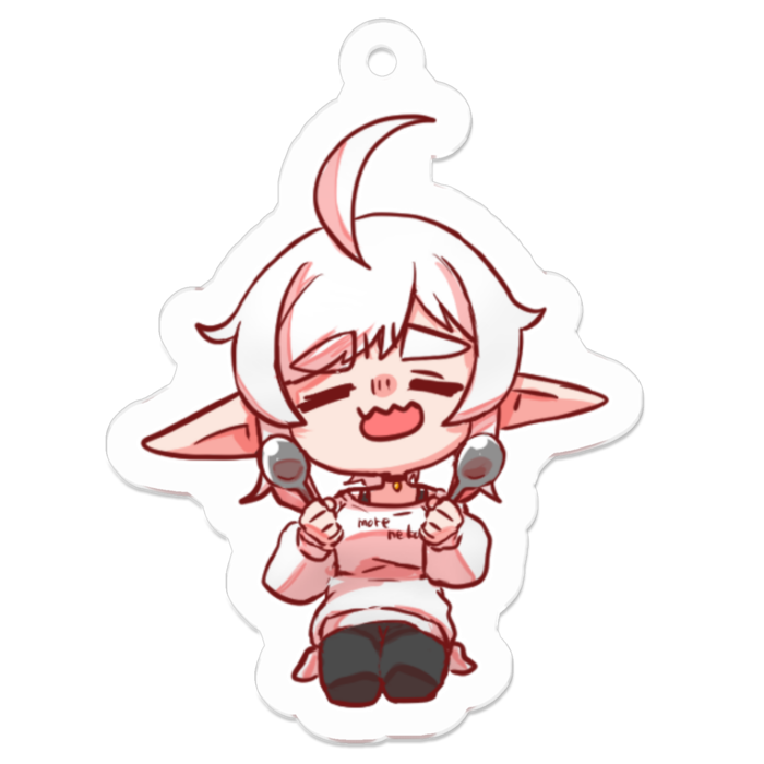 アクリルキーホルダー - 50 x 50 (mm)