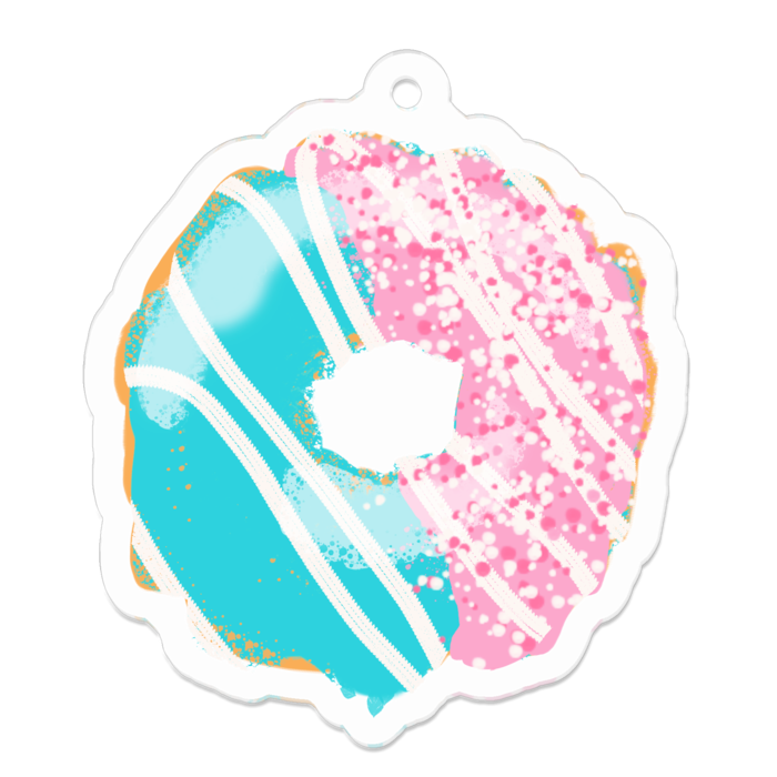 アクリルキーホルダー - 50 x 50 (mm)