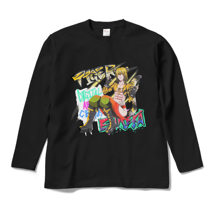 ロングスリーブTシャツ - M - ブラック