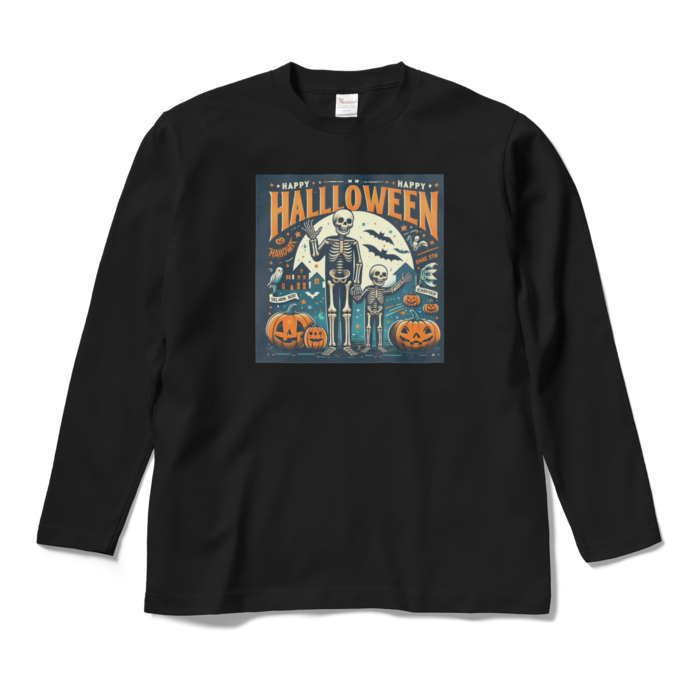 ロングスリーブTシャツ - M - ブラック