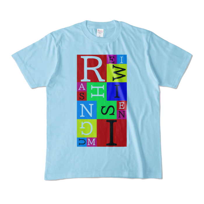 カラーTシャツ - M - ライトブルー (淡色)