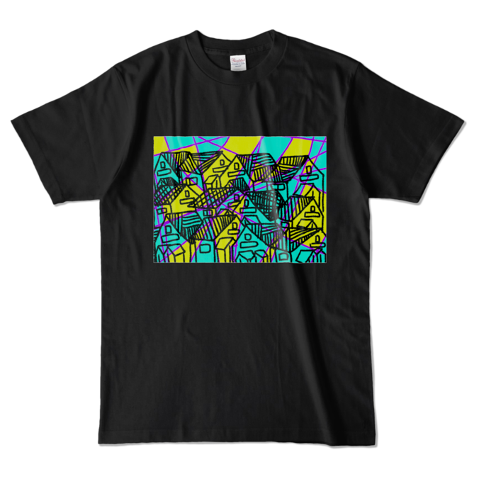 カラーTシャツ - L - ブラック (濃色)