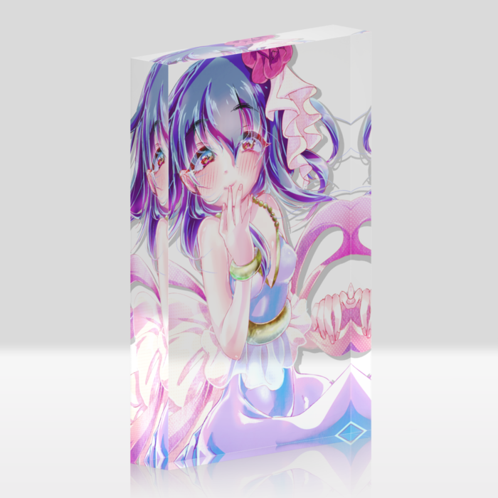 ②縦長アクリルブロック - 100x148mm