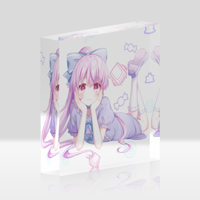 アクリルブロック - 100 × 100 (mm)