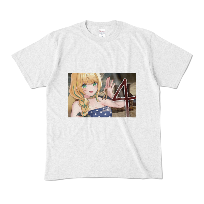 カラーTシャツ - M - アッシュ (淡色)
