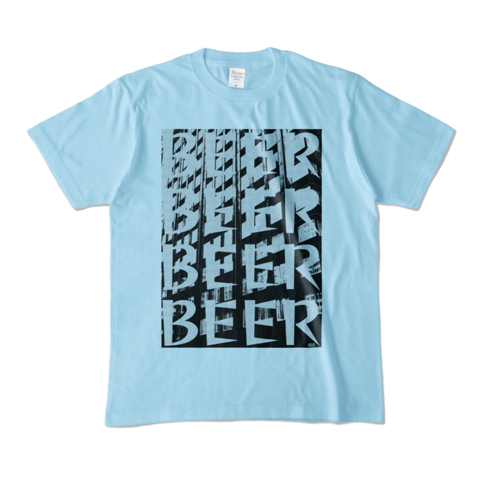 カラーTシャツ - M - ライトブルー (淡色)