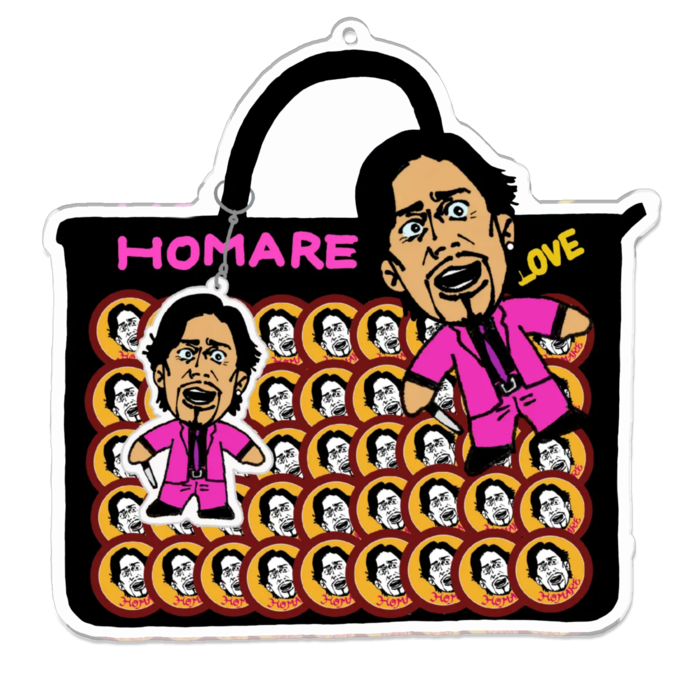 アクリルキーホルダー - 100 x 100 (mm)