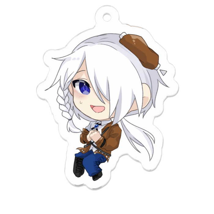 アクキー　紬 - 50 x 50 (mm)