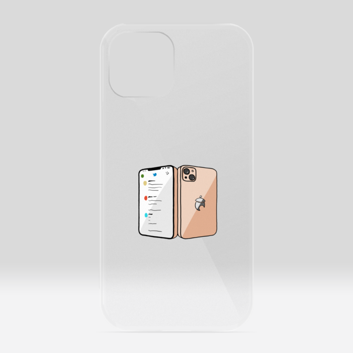 クリアiPhoneケース - iPhone 13