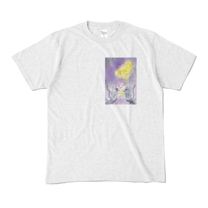 カラーTシャツ - M - アッシュ (淡色)