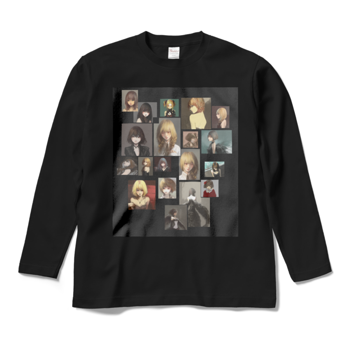 ロングスリーブTシャツ - M - ブラック