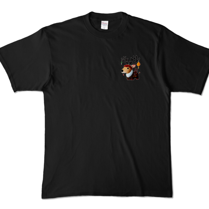 カラーTシャツ - XL - ブラック (濃色)