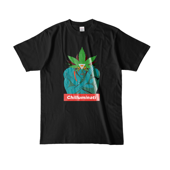 カラーTシャツ(濃色) - L - ブラック
